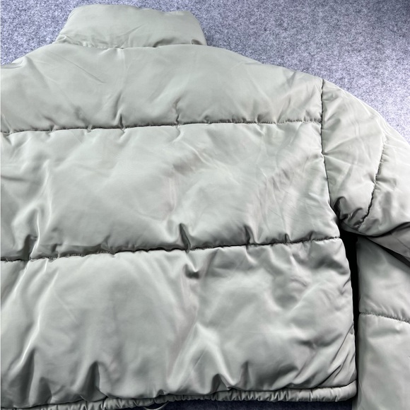Divided Sage Green Puffer Jacket comfort zs‎ XS - Picture 15 of 16
